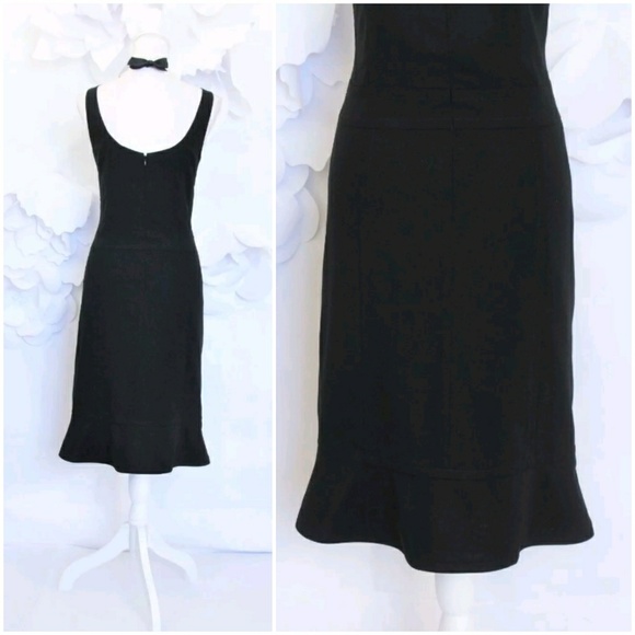 Akris Punto Dresses Akris Sleeveless Suit Dress 8 Black Wool Career
